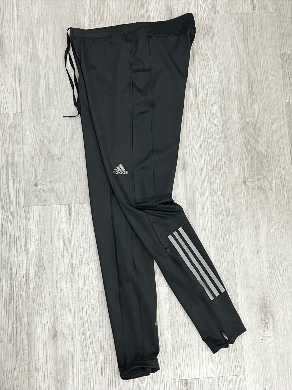 Adidas ClimaCool Super Nova Black Long Running Tights Men's Pre owned Size L